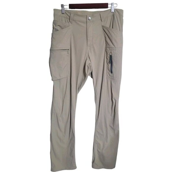 North Face Pants Men 32 Beige Retrac Tech Cargo Hiking Gorpcore Camping Trail